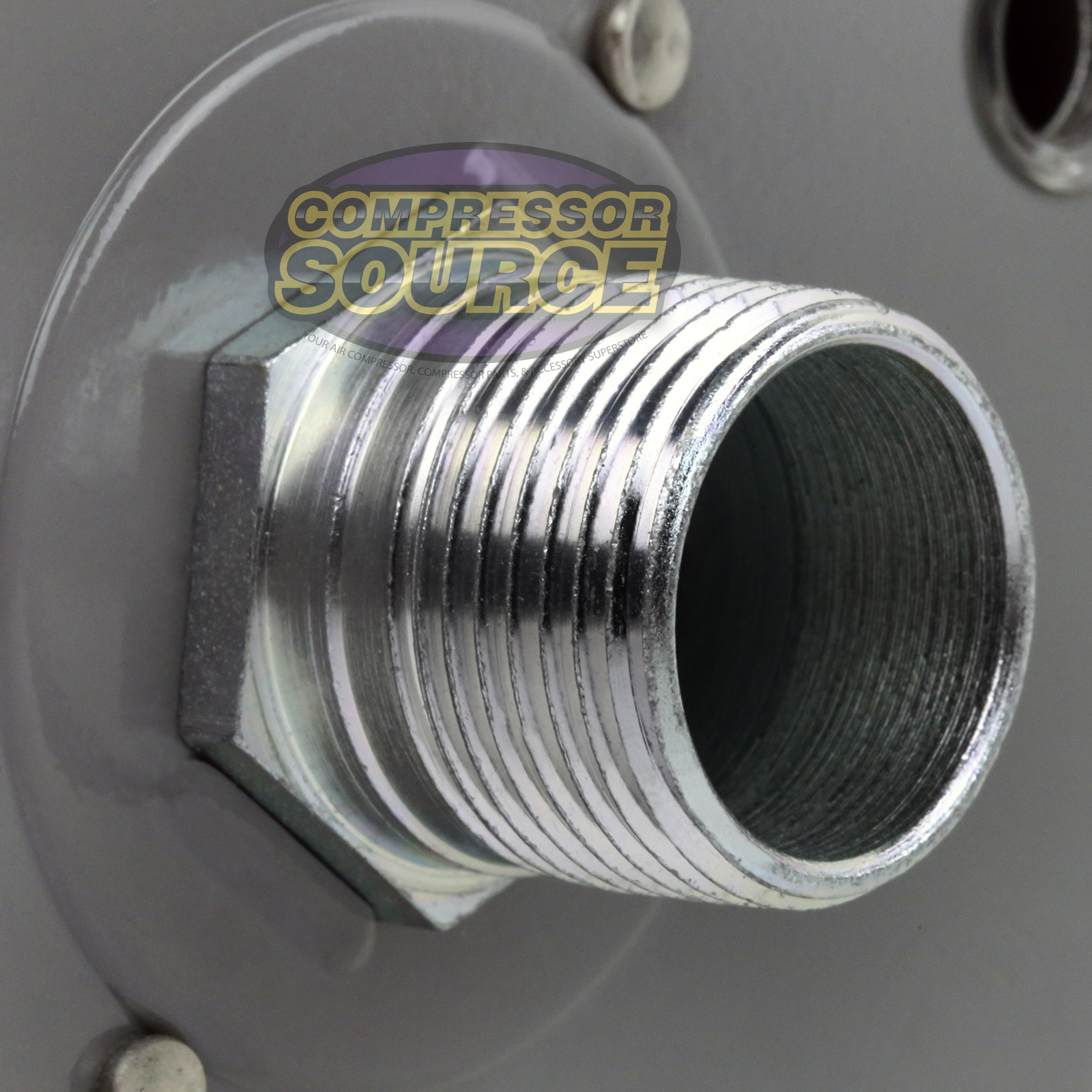 1" MNPT Complete Intake Filter Housing w/ Element For Air Compressor